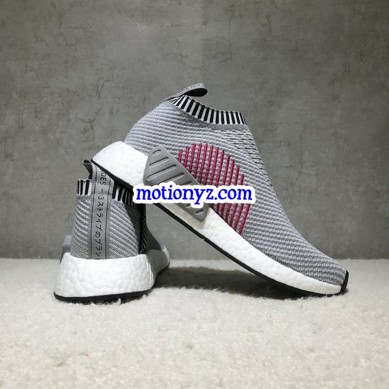 Adidas Kith Naked NMD CS2 PK Grey Real Boost